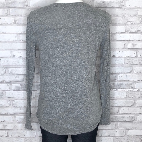 Anthropology Akemi + Kin sequin LS tee, small - Picture 5 of 7